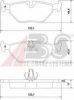 A.B.S. 36908 OE Brake Pad Set, disc brake